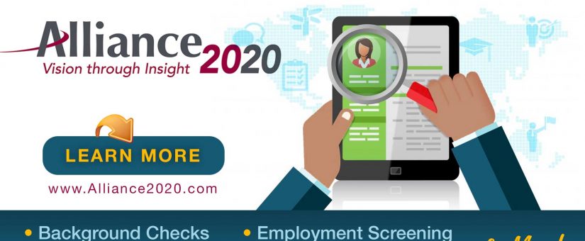 Alliance 2020 employment background screening
