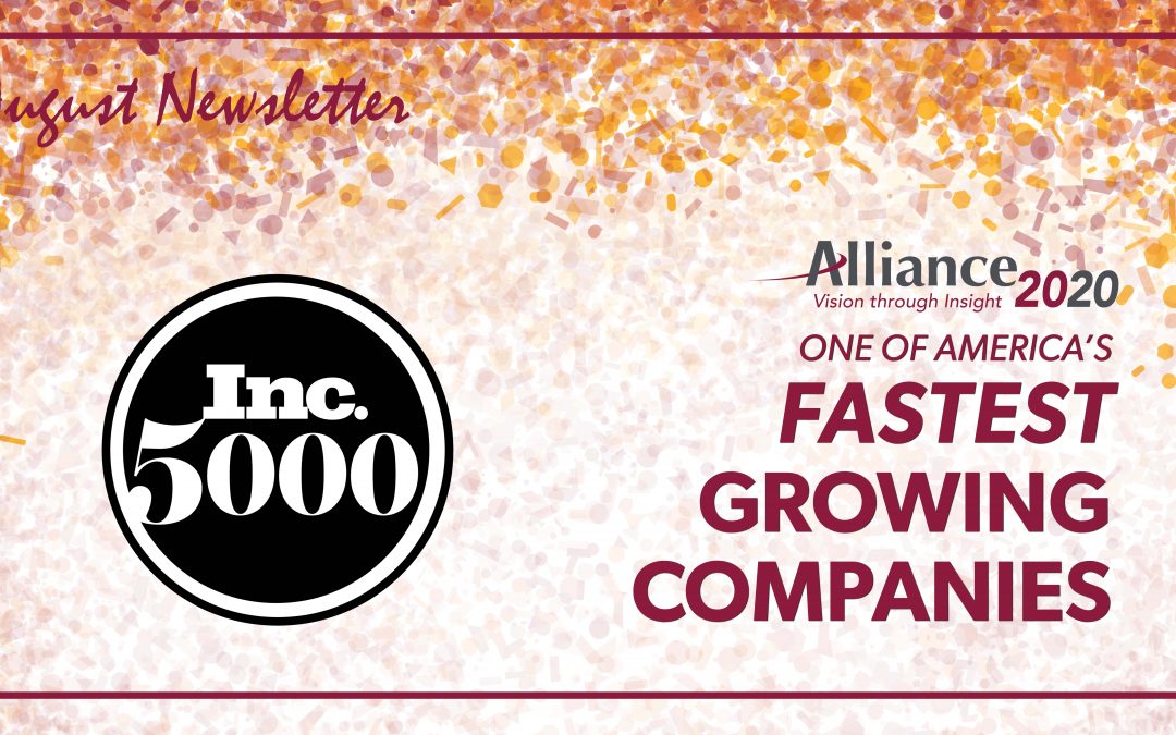 August 2019 Newsletter